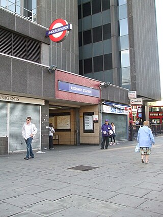 <span class="mw-page-title-main">Archway tube station</span> London Underground station