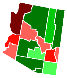 Arizona Martin Lyuter King kichik ta'til 1992 referendum.png
