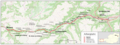 Arlbergbahn von Bludenz über Landeck nach Innsbruck