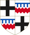 Arms of Otto von Kerpen, Grand Master of the Teutonic Order.svg