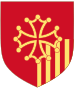 Arms of the French Region of Languedoc-Roussillon.svg