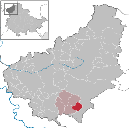 Kaart van Büttstedt