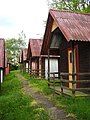 Chatky v kempu Babí Hora v Česku