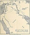 Bagdadbahn mit konkurrierender französischer Strecke (Deutsche Levante-Zeitung, 1911)