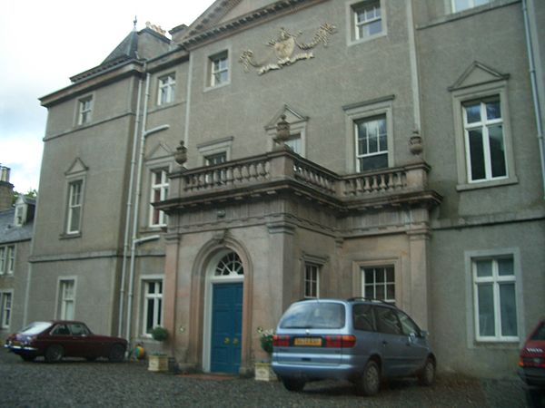 Balavil House which was used as Kilwillie Castle