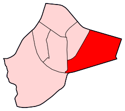 Location of Palomeras Sureste