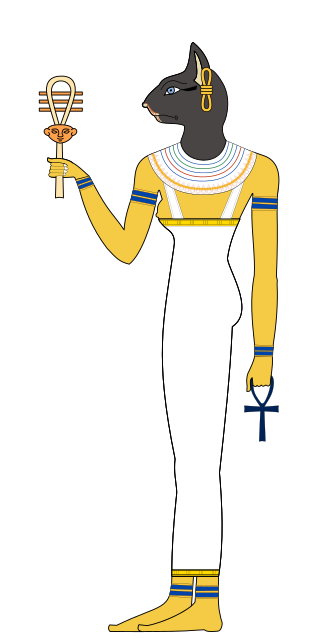 <span class="mw-page-title-main">Bastet</span> Ancient Egyptian goddess
