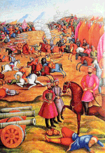 Kərkük döyüşü (1733) üçün miniatür