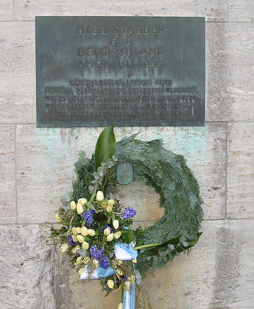 Memorial at Bendlerblock