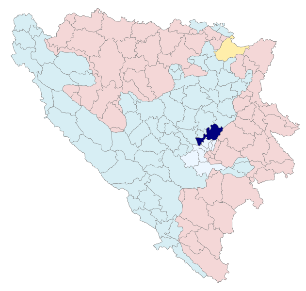 File:BiH municipality location Ilijaš.svg