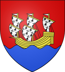 Blason ville fr Morlaix (Finistère).svg