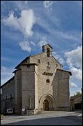 Blond, église fortifiée, Haute-Vienne, France.jpg