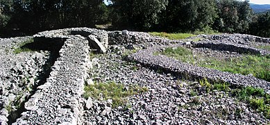 Murs préhistorique de Boussargues.