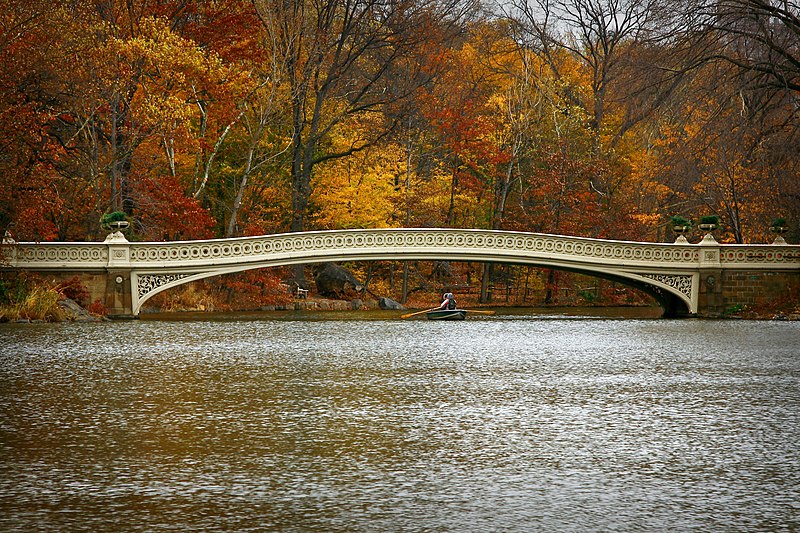 File:Bow Bridge in Central Park on Thanksgiving 2010.jpg