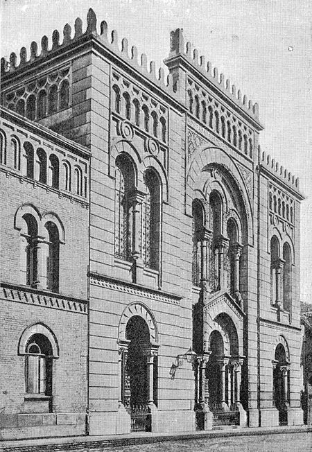 Braunschweig Brunswick Synagoge (1899)