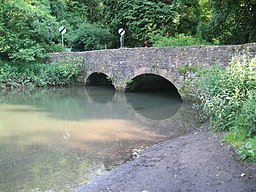 Bridge over Mells River, Great Elm - geograph.org.uk - 836663.jpg