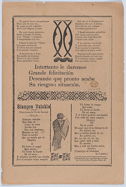 File:Broadsheet relating to the skillful bullfighter Rodolfo Gaona MET DP874527.jpg