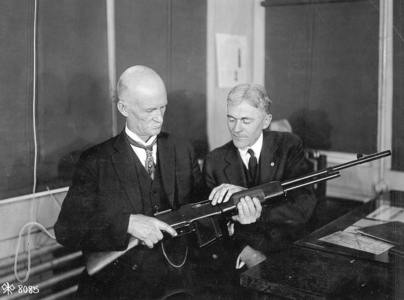 File:Browning with his BAR.jpg