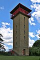 * Nomination Burian's lookout tower --SimcaCZE 07:25, 21 April 2017 (UTC) * Decline Unfortunate light situation and too dark. Especially the underside of the roof is totaly black without any texture. --Milseburg 13:51, 22 April 2017 (UTC)