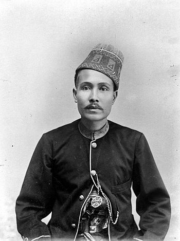 Alauddin Muhammad Da'ud Syah II, the last Sultan of Aceh who was active in the late-19th century