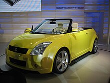 Suzuki's Concept S2 previews design concepts for the second generation Swift at the 2003 Osaka Auto Messe CONCEPTS2.JPG