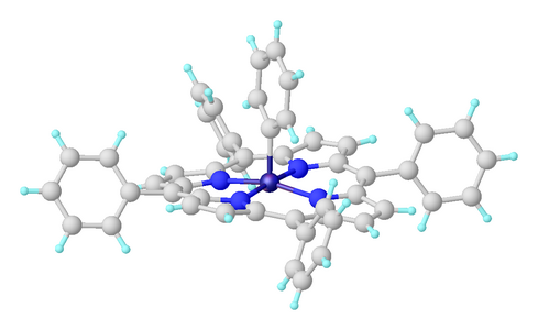 C6H5Fe(tétraphénylporphyrine)[32].