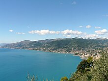 Il Golfo Paradiso, tratto di costa tra Genova e il Tigullio.