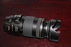 Canon EF 70-300mm lens with petal lens hood (horizontal).JPG