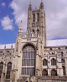 Canterbury Cathedral crossing tower and transepts