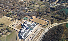 Carroll Middle School from above Carroll Middle School.JPG