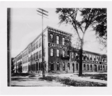 A photograph of the Carter Car Motorcar Company factory located at 220-230 First Street in Pontiac, MI Carter Car Motorcar Company Factory.png