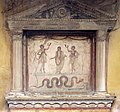 Larariumin der Casa dei in Vettii in Pompeji, um 50