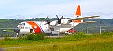 USCG HC-130 with loading ramp open Cgplanehomer.jpg