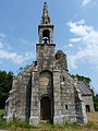 La chapelle de Lannégant : la façade.