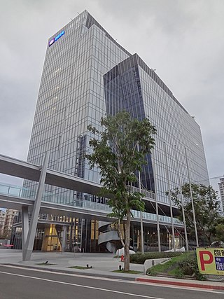 <span class="mw-page-title-main">Pxmart Headquarters</span> Skyscraper office building in Zhongshan District, Taipei, Taiwan