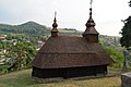 English: Wooden Saint Michael Archangel church in Inovce