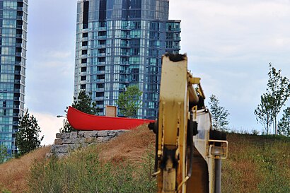 How to get to Canoe Landing Park with public transit - About the place