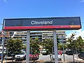 Cleveland Station Sign Board