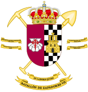 Coat of Arms of the 7th Engineer Battalion (BZAP-VII)