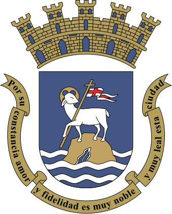 File:Coat of arms of San Juan, Puerto Rico.svg (Quelle: Wikimedia)