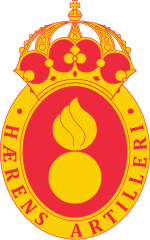 Миниатюра для Файл:Coat of arms of the Norwegian Army Artillery (variant).svg
