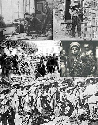 <span class="mw-page-title-main">Mexican Revolution</span> Nationwide armed struggle in Mexico (1910–1920)