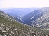 Català: Capçaleres del Ter i del Freser (Ripollès) (Queralbs, Setcases, Vilallonga de Ter i altres). This is a a photo of a natural area in Catalonia, Spain, with id: ES510095 Object location 42° 21′ 36″ N, 2° 13′ 12″ E  View all coordinates using: OpenStreetMap