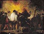 Komunita před Batalilou o Procesi por Francisco de Goya.jpg