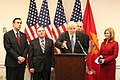 Congressman Sam Johnson speaks at Military Freedom Act Press Conference.jpg