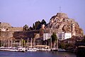 The old fort in Corfu, Greece