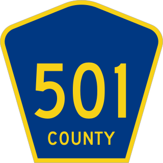 <span class="mw-page-title-main">County Route 501 (New Jersey)</span> Highway in New Jersey