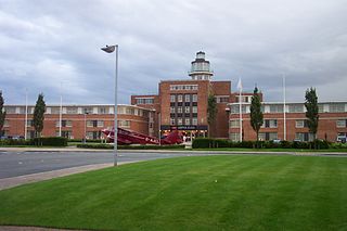 <span class="mw-page-title-main">Crowne Plaza Liverpool John Lennon Airport Hotel</span> Building in Liverpool, Merseyside