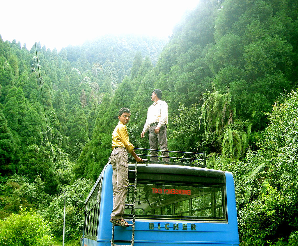 Curious Tourist at Lava, Kalimpong, Darjeeling