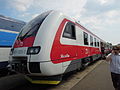 Motorová jednotka řady 861 na veletrhu Czech Raildays 2012